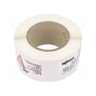 Label | 9mm | 15mm | white | self-adhesive | -40÷150°C