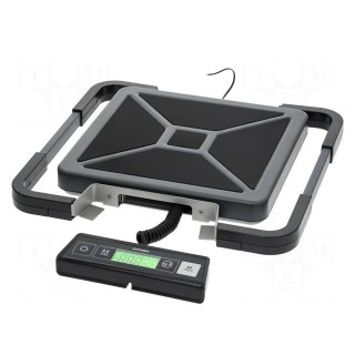 Scales | to parcels,electronic | Scale max.load: 50kg | Display: LCD