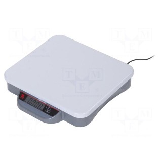 Scales | to parcels,electronic | Scale max.load: 9kg | 5÷40°C | 300h
