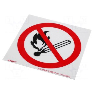 Fire protection sign | PLA | W: 150mm | H: 150mm