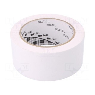 Tape: marking | white | L: 33m | W: 50mm | V: self-adhesive