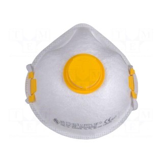 Dust respirator | disposable,with valve