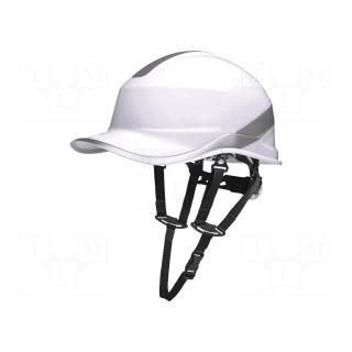 Protective helmet | Size: 55÷62mm | white | ABS | DIAMOND V UP | 1kV