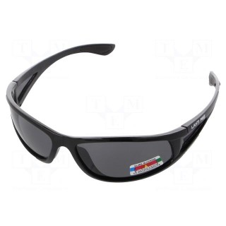 Safety spectacles | Lens: polarised,gray | Resistance to: UV rays