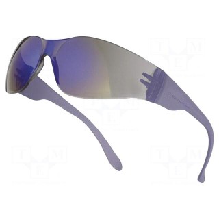 Safety spectacles | Lens: mirror | Classes: 1 | Features: UV400 | 25g