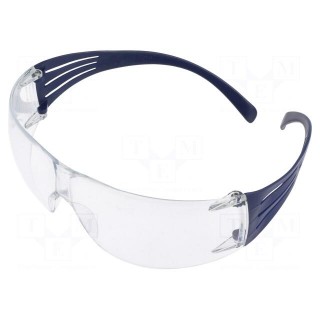 Safety spectacles | Lens: transparent | Classes: 1 | SecureFit™ 201