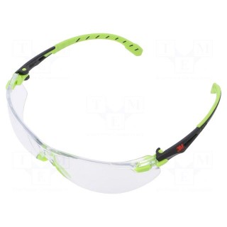Safety spectacles | Lens: transparent | Classes: 1 | Solus 1000