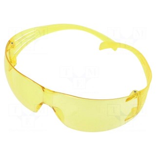 Safety spectacles | Lens: yellow | Classes: 1 | SecureFit™ 200