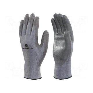 Protective gloves | Size: 11 | grey | DELTAnocut®,polyurethane