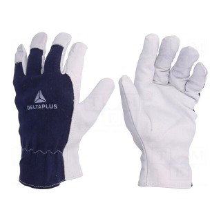 Protective gloves | Size: 8 | natural leather | CT402