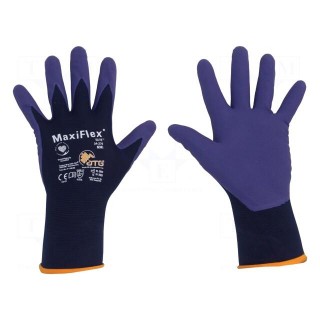 Protective gloves | Size: 8 | navy blue | MaxiFlex® Elite™
