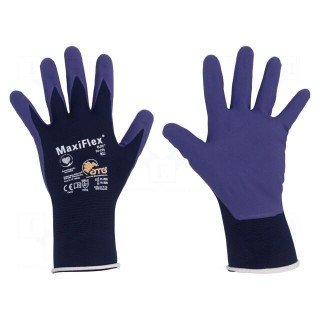 Protective gloves | Size: 9 | navy blue | MaxiFlex® Elite™