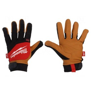 Protective gloves | Size: 9,L | leather