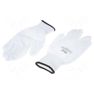 Protective gloves | Size: L | white