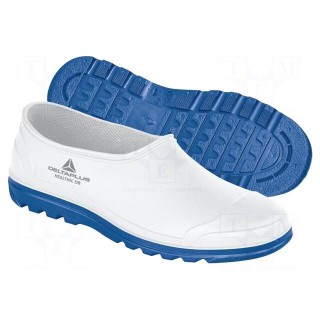Boots | Size: 39 | white-blue | PVC | bad weather,slip | healthcare
