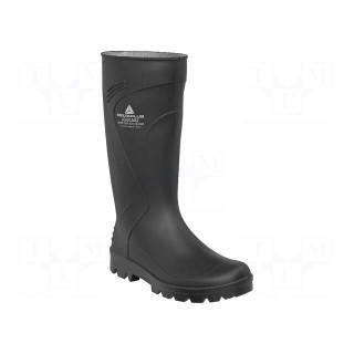 Boots | Size: 45 | black | Mat: PVC | Conform to: CE