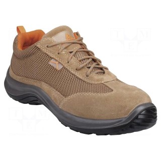 Shoes | Size: 44 | beige | Mat: polyester,suede split leather