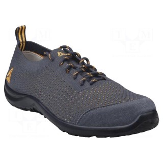 Shoes | Size: 44 | grey-orange | cotton,polyester | with metal toecap