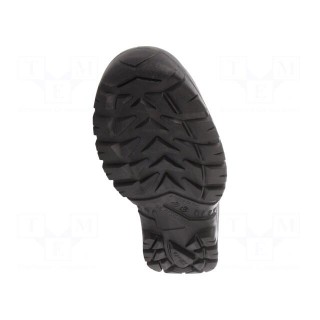 Boots | Size: 44 | black | leather | with metal toecap | 7243EN