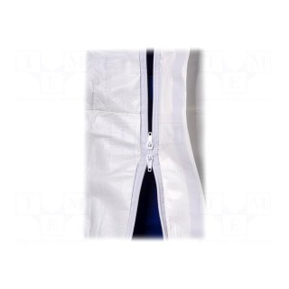 Protective coverall | Size: XXL | Protection class: 1 | white
