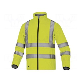 Softshell jacket | Size: L | yellow | LEGA | Class: 3