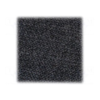 Entrance mat | Width: 0.6m | L: 0.9m | polyamide | grey-black | antislip
