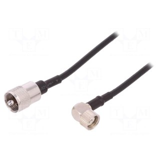 Cable with a plug | 3.6m | LC27,UHF