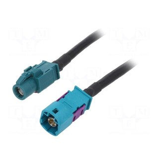 Antenna adapter | Fakra | Fakra HSD socket,Fakra HSD plug | 1.2m