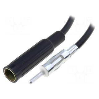Extension cable for antenna | DIN socket,DIN plug | 3.5m