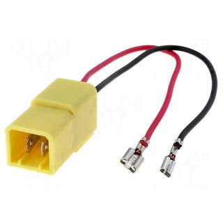 Loudspeaker connector adapter | Alfa Romeo,Citroën,Fiat,Lancia