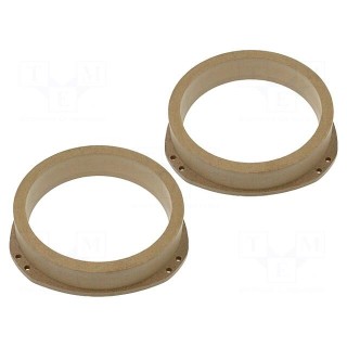 Spacer ring | MDF | 165mm | Opel | impregnated,varnished | 2pcs.