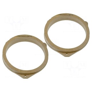 Spacer ring | MDF | 165mm | Subaru | impregnated,varnished | 2pcs.