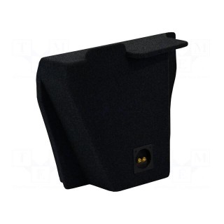 Car loudspeaker enclosure | MDF | black melange | textil | 17l | 250mm