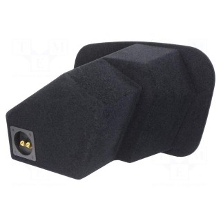 Car loudspeaker enclosure | MDF,fabric | black | textil | 15l | 250mm