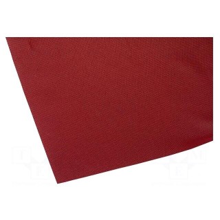 Acoustic cloth | 1400x700mm | dark red