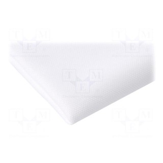 Acoustic cloth | 1400x700mm | white