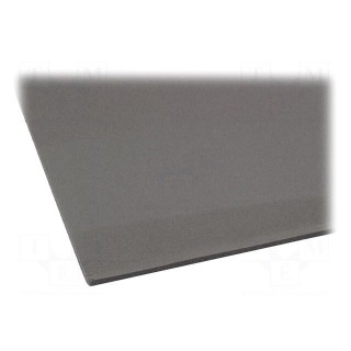 Damping mat | Mat: polyetylene | 750x500x8mm | self-adhesive