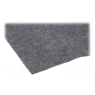 Upholstery cloth | 1500x700x3mm | light grey | self-adhesive