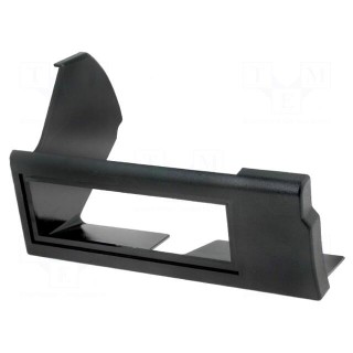 Radio mounting frame | Fiat | 1 DIN | black