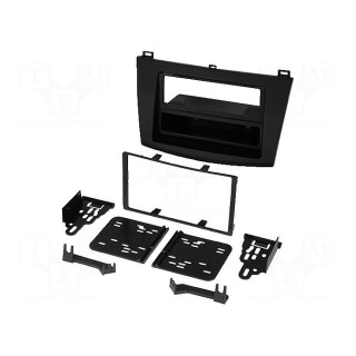 Radio mounting frame | Mazda | 2 DIN | black