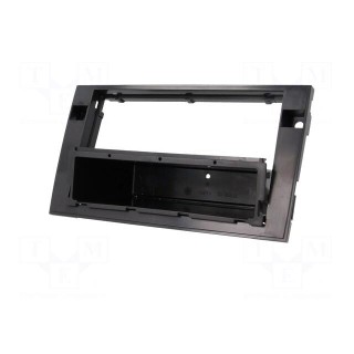 Radio mounting frame | Audi,Seat | 2 DIN | black