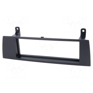 Radio mounting frame | BMW | 1 DIN | black