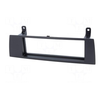 Radio mounting frame | BMW | 1 DIN | black