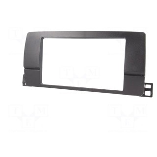 Radio mounting frame | BMW | 2 DIN | black