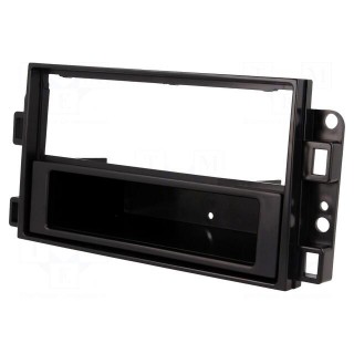 Radio frame | Chevrolet | 2 ISO | black