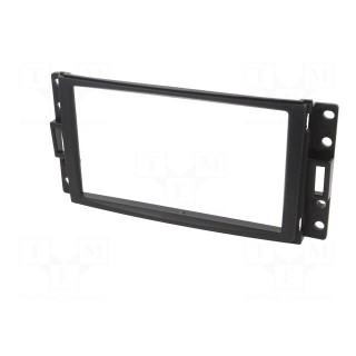 Radio frame | Chevrolet,Hummer | 2 DIN | black