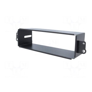 Radio mounting frame | Daewoo | 1 DIN | black