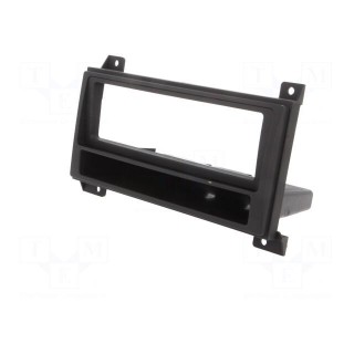 Radio frame | Dodge,Jeep | 1 DIN | matt black
