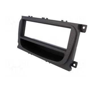Radio mounting frame | Ford | 1 DIN | black