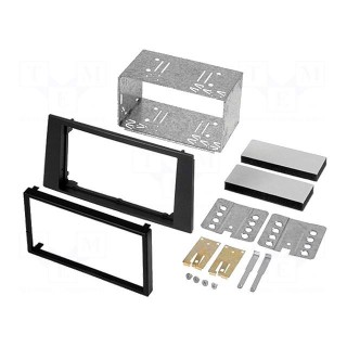 Radio mounting frame | Ford | 2 DIN | anthracite